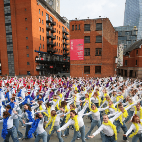 Mamma Mia! Here We Go Again - Hosts Guinness World Records Largest Disco Dance At London Waterloo